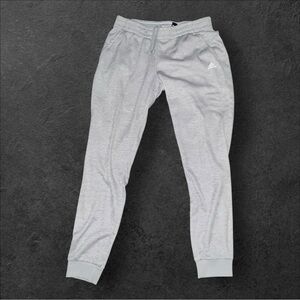 Adidas Mens Light Gray Sweatpants